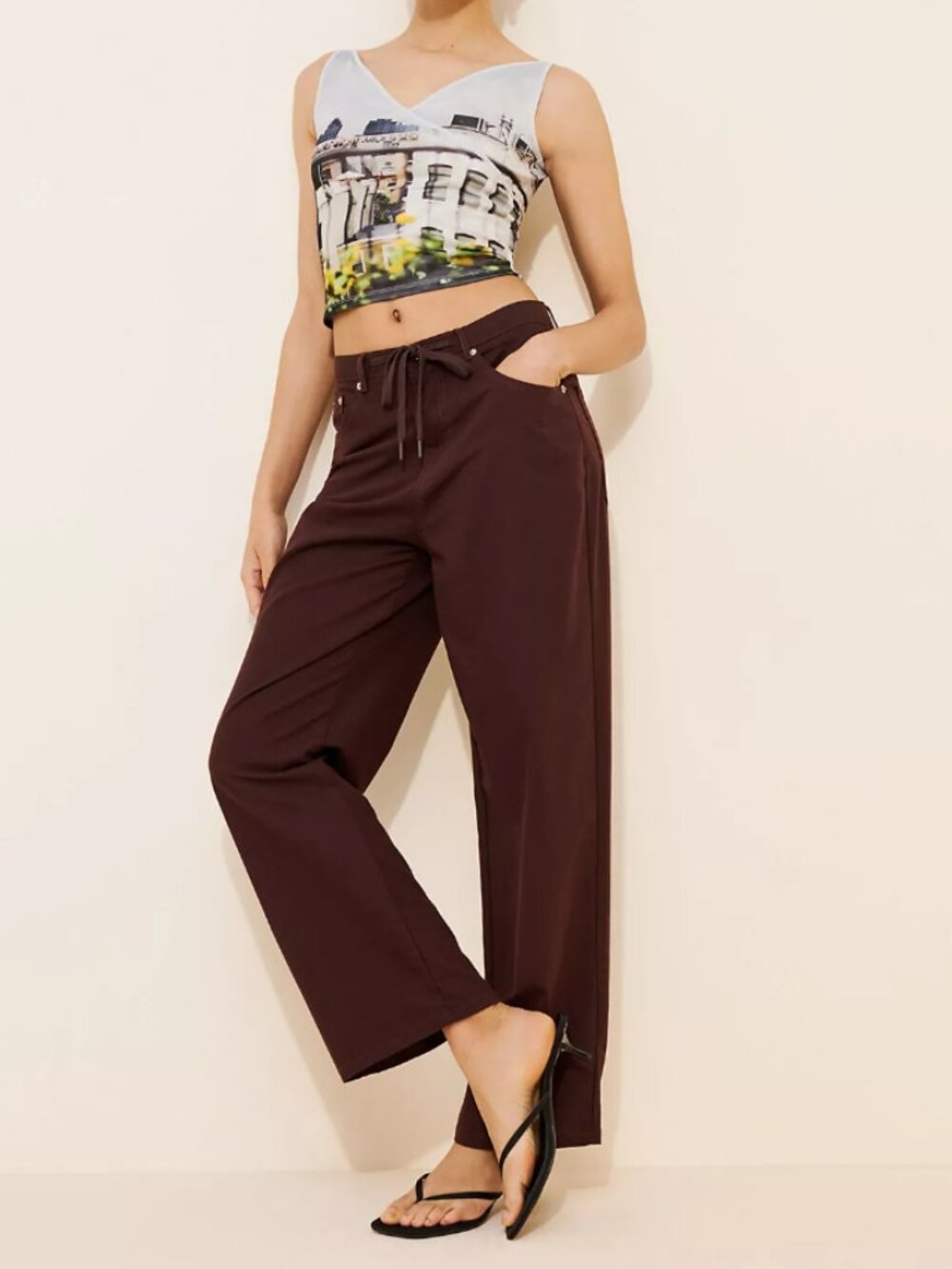 Line + Dot Jaden Linen Pants size S